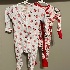 Caden Lane zipper pajamas
